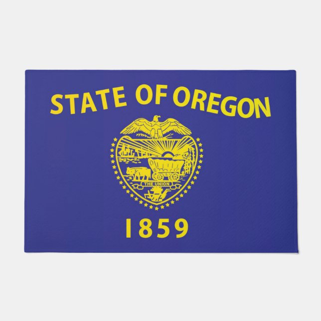Tapete Bandeira do Estado do Oregon, EUA (Frente)