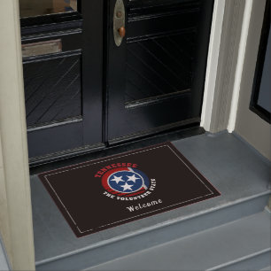 TAPETE BANDEIRA DO ESTADO DO VOLUNTÁRIO DO TENNESSEE