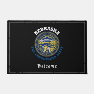 TAPETE BANDEIRA DO ESTADO NEBRASKA CORNHUSKER