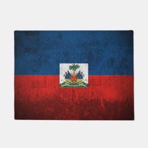 Tapete Bandeira do Grunge de Haiti