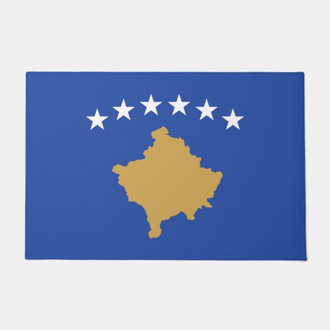 Tapete Bandeira do Kosovo (Frente)