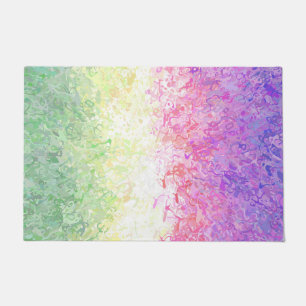 Tapete Bandeira do Orgulho Genderdoe Abstrato Boho Trippy