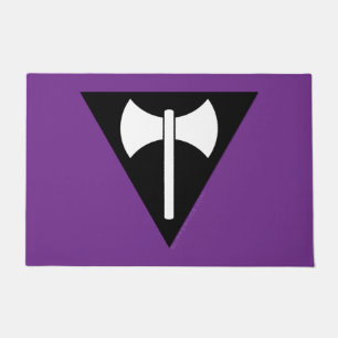 Tapete bandeira do orgulho lésbico SlipperyJoe feminista 