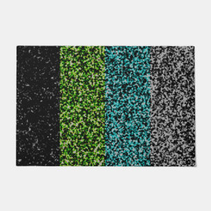 Tapete Bandeira do Orgulho Quoiromântico Abstrato Barulhe