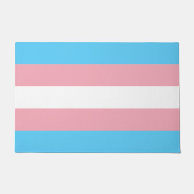 Tapete Bandeira do Orgulho Trans (Orgulho Transgênero) (Frente)