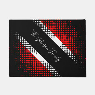 Tapete Bandeira do padrão de ponto Trinidad e Tobago   No