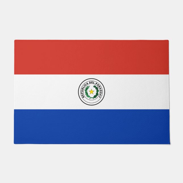 Tapete Bandeira do Paraguai (Frente)