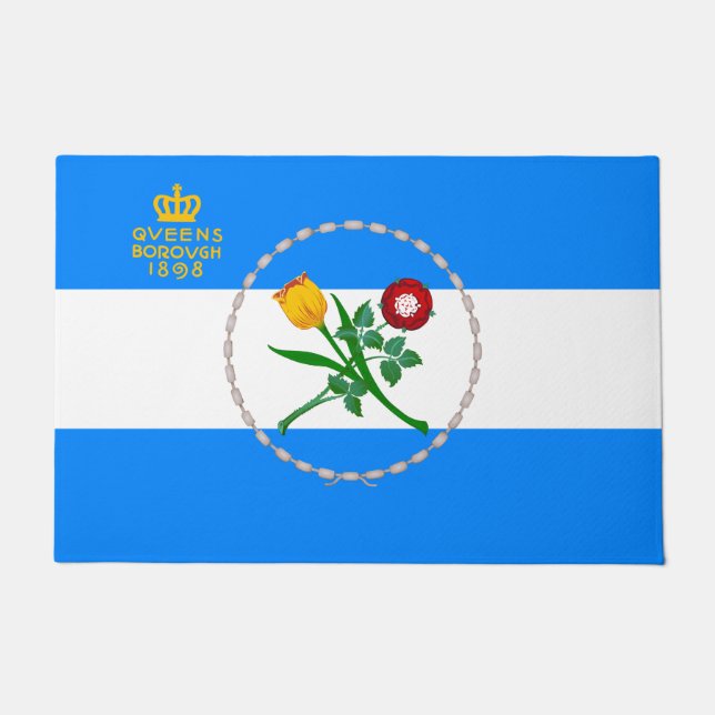 Tapete Bandeira do Queens (Borough of Nova Iorque) (Frente)