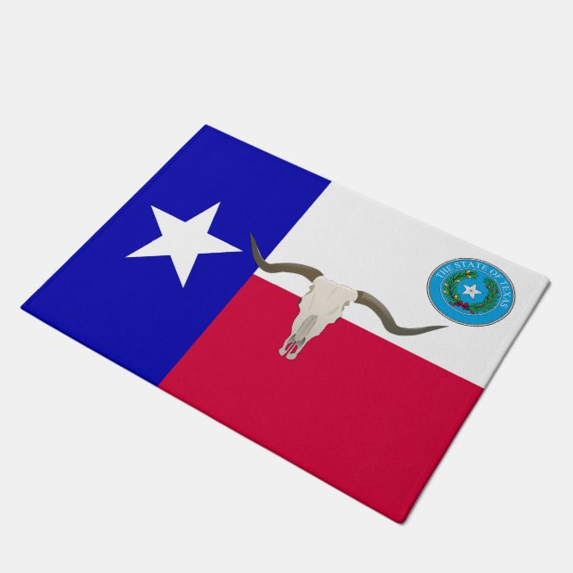 Tapete Bandeira do Texas (Inclinado)