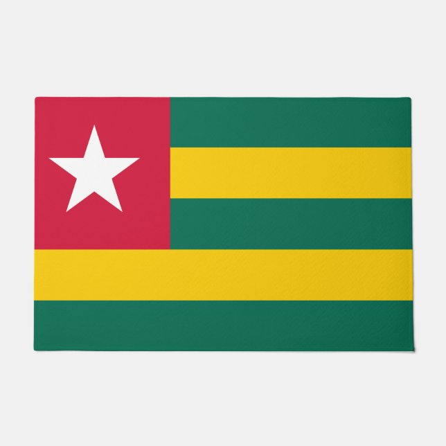 Tapete Bandeira do Togo (Frente)