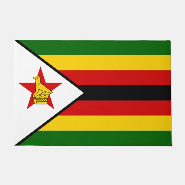 Tapete Bandeira do Zimbabué (Frente)