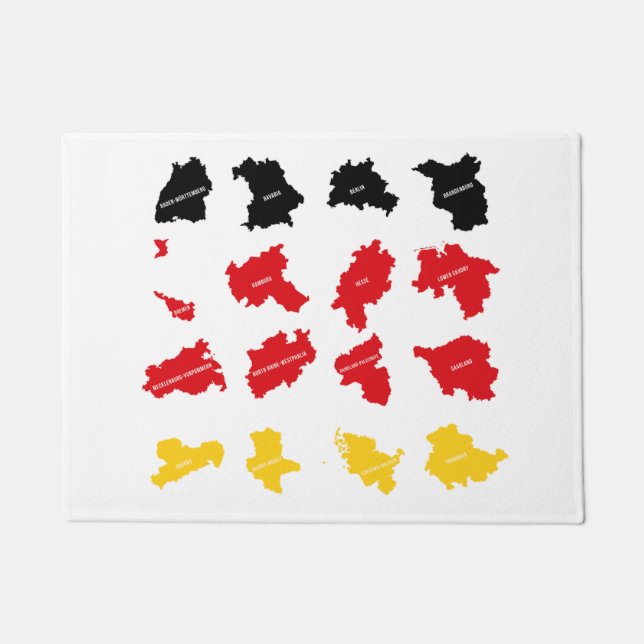 Tapete Bandeira dos Estados Alemães (Frente)
