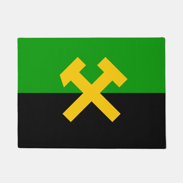 Tapete Bandeira dos Mineiros e dos Trabalhadores das Mina (Frente)