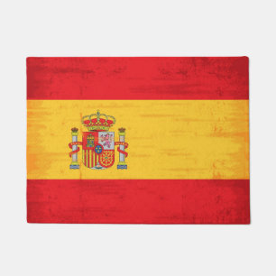 Tapete Bandeira espanhola do grunge