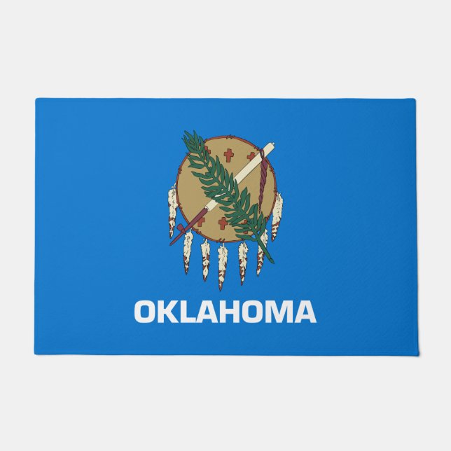 Tapete Bandeira Estadual de Oklahoma (Frente)