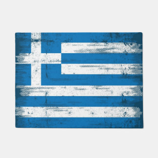 Tapete Bandeira grega do grunge