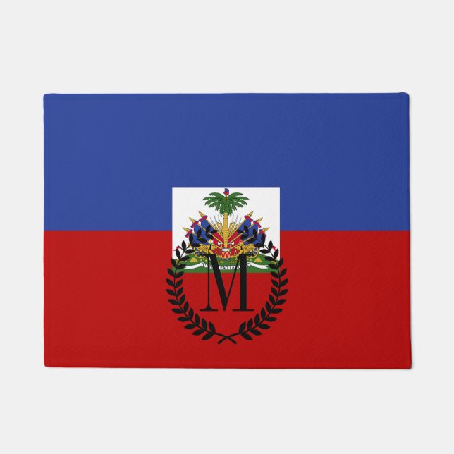 Tapete Bandeira haitiana clássica (Frente)