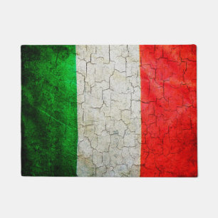 Tapete Bandeira Itália rachada