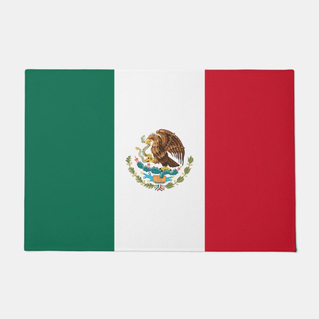 Tapete Bandeira mexicana (México) (Frente)