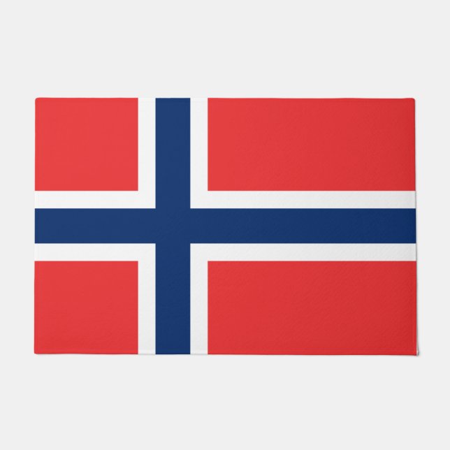 Tapete Bandeira norueguesa (Noruega) (Frente)