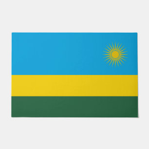 Tapete Bandeira Ruandesa (Ruanda) (País Africano)