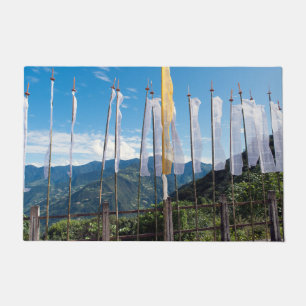Tapete Bandeiras de Oração nas montanhas orientais do B