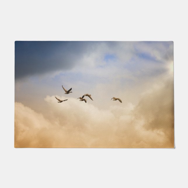 Tapete Bando de Aves em Voo (Frente)