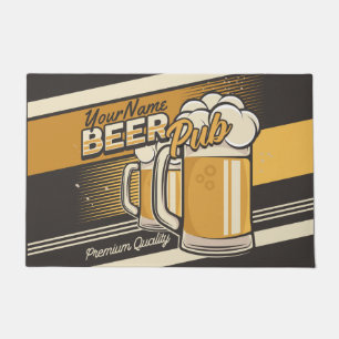 Tapete Bar de Pub de Cerveja Fria Personalizada Premium