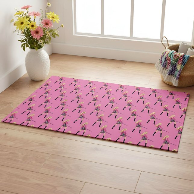 Tapete Barbie Doormat (Criador carregado)