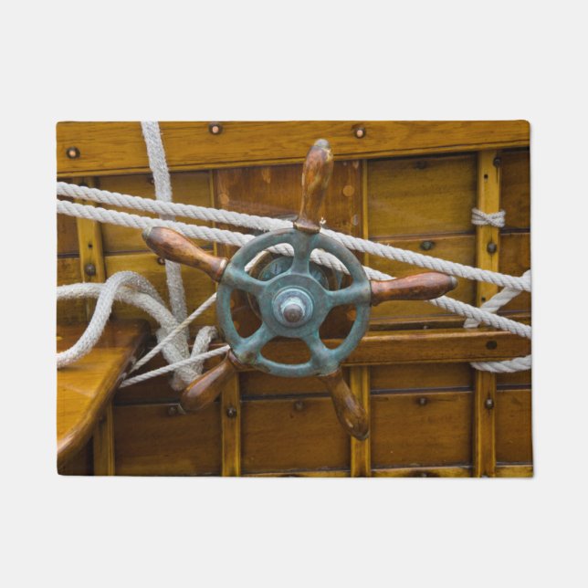 Tapete Barco de madeira antigo (Frente)