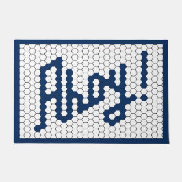 Tapete Barco Náutico Design do Azulejo do marinho