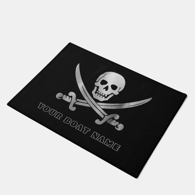 Tapete Barco Personalizado de Espada Crônica Pirata (Inclinado)