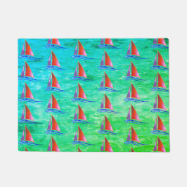 Tapete Barcos à vela modernos