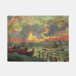 Tapete Barcos à vela na orla (por Kimon Loghi)