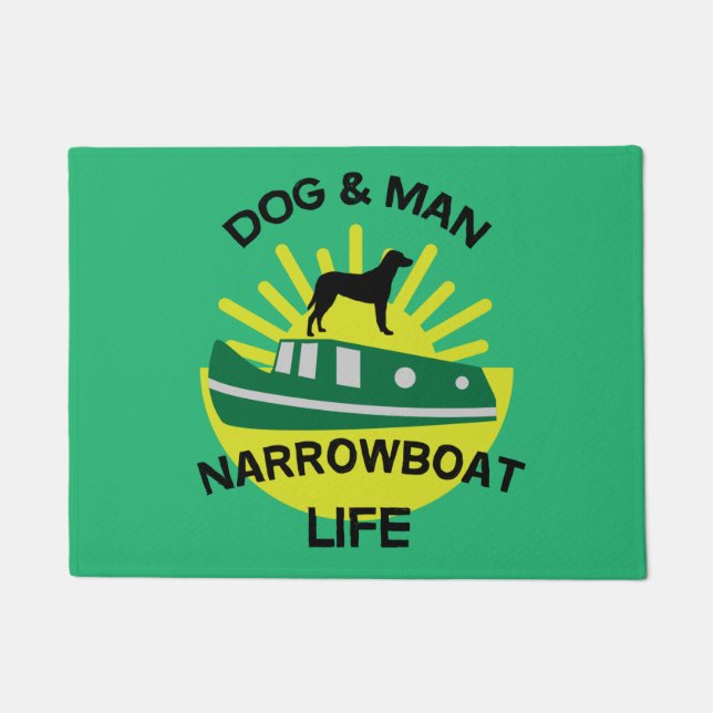 Tapete Barcos Estreitos Engraçados | Barcos Canal | Briti (Frente)