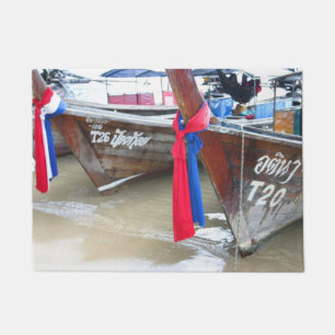 Tapete Barcos nas ilhas da phi da phi da praia  ,