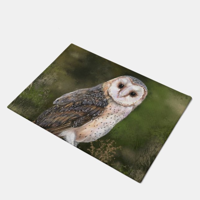 Tapete Barn Owl Doormat (Inclinado)
