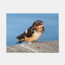 Barn Swallow door Mat