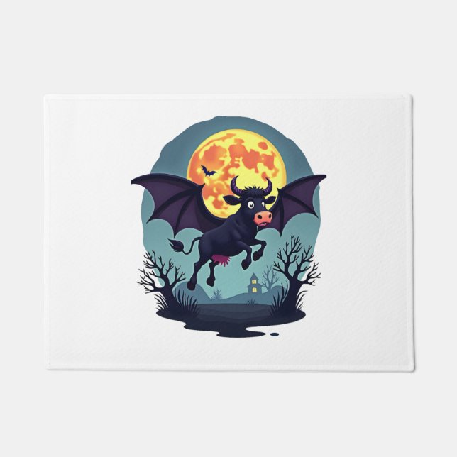 Tapete Bat Cow à meia-noite (Frente)