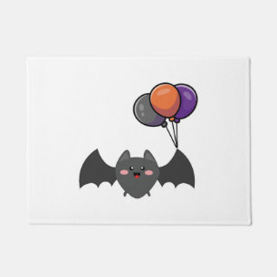 Tapete Bat Halloween Com Balão