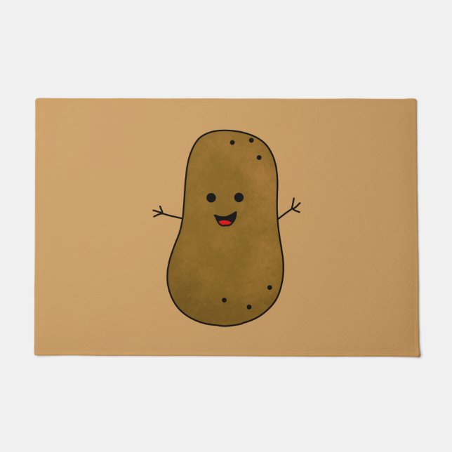Tapete Batata Feliz Fofa (Frente)