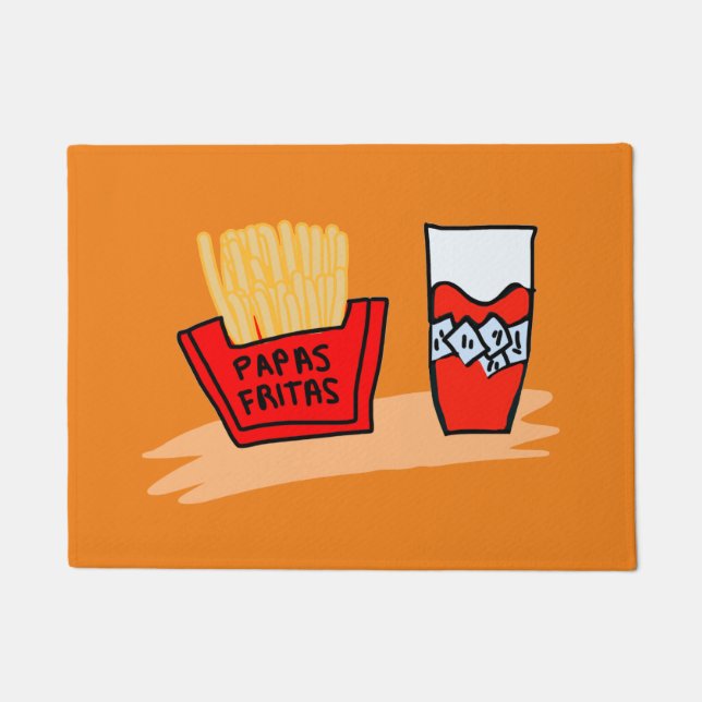 Tapete batatas fritas (Frente)