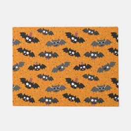 Tapete Bats de Halloween bonitos com Confetti e Chapéus
