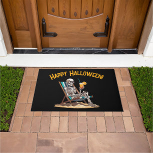 Tapete Beach Lounging Skeleton Halloween