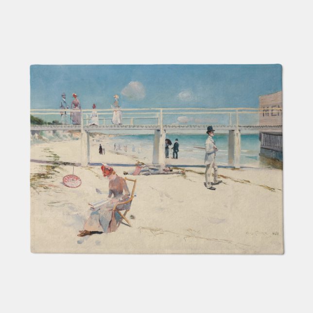 Tapete Beach Scene (Holiday at Mentone) (Arte australiana (Frente)