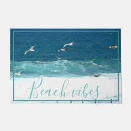 Tapete Beach Vibes Ocean Waves Door Mat