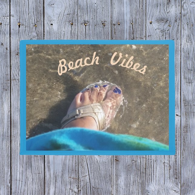 Tapete Beach Vibes Sandal e Surf Doormat (Criador carregado)