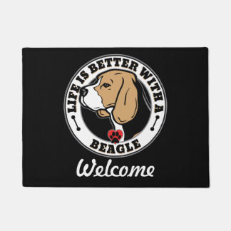 Tapete Beagle - A Vida Personalizada É Melhor Com Um Beag