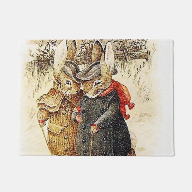 Tapete Beatrix Potter - Peter Rabbit Winter Walk (Frente)