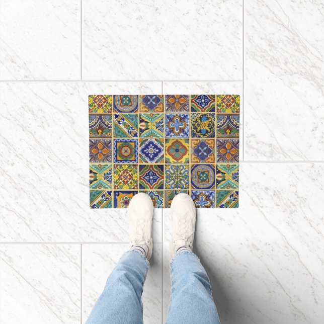 Tapete Beautiful Boho Talavera Tiles (Interior)